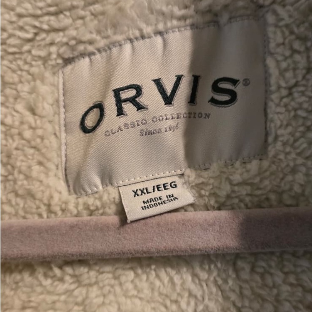 Orvis Charcoal Zip-Up Sweater for Men - Picture 10 of 16